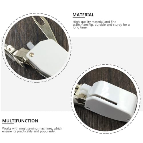 Prensatelas para máquina de coser 7 mm blanco miniatura 3