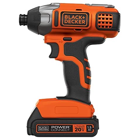 BLACK+DECKER 20V Cordless Impact Driver Kit Cover