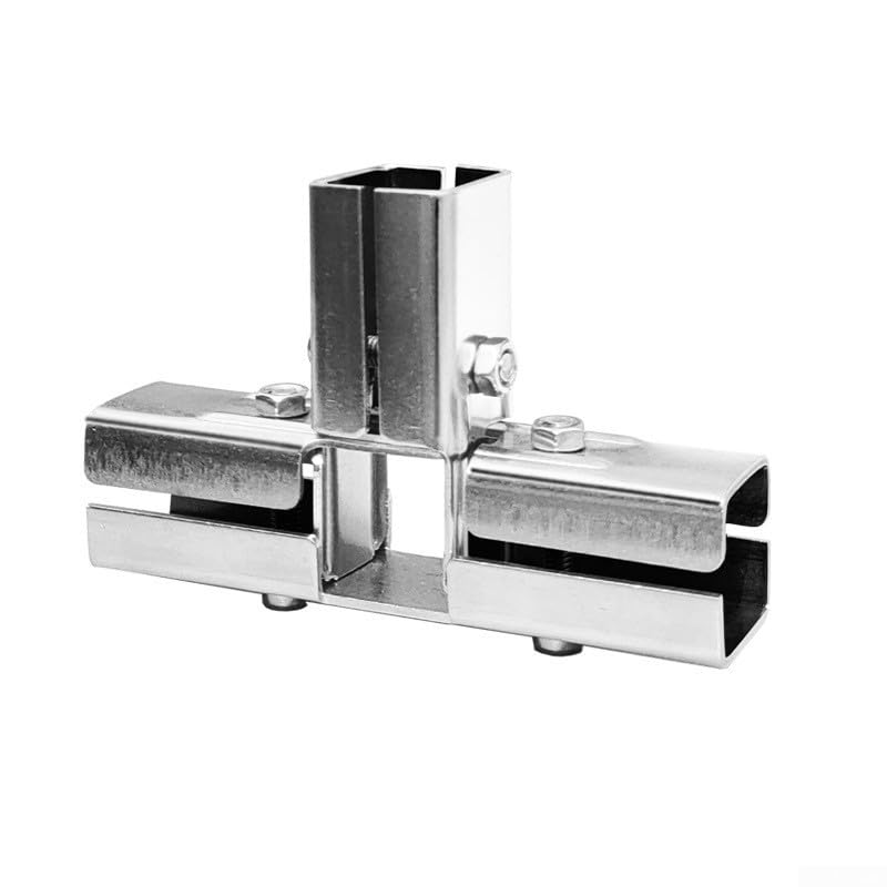 Conector Cruzado para acero Inoxidable 25mm Conector Cruzado(20mm 4pcs)