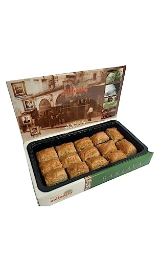 Since 1871 Güllüoglu Gulluoglu'S Famous Turkish Pistachio Baklava 14 Pieces thumb #3