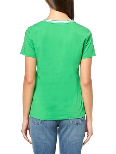 Image of Nautica Women's Solid V-Neck Short Sleeve T-Shirt Shirt