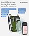 Neck Wallet for Travel & Passport Holder with RFID Blocking - Slim & Easy to Conceal Nylon Travel Pouch for men & women - Holds Phone, Cash, Cards, Keys - Sweat & Water Resistant - Large - Green