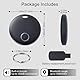 Bestray Air Tracker Tags 4er Pack, Smart Tracker funktioniert mit Find My App (nur iOS), Gepäck-Tracker für Schlüssel, Rucksack, Geldbörse, austauschbarer Akku, IP67 wasserdicht