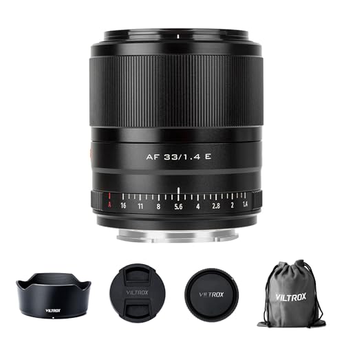 Image of VILTROX AF 33mm f /1.4 Lens for Sony E-Mount, 33mm F1.4 Auto Focus APS-C Prime Lens Compatible with Sony E-Mount Camera A6500 A6300 A6100 A9 A7RⅣ A7RⅢ A7Ⅲ A7RⅡ A7Ⅱ A7S A7R