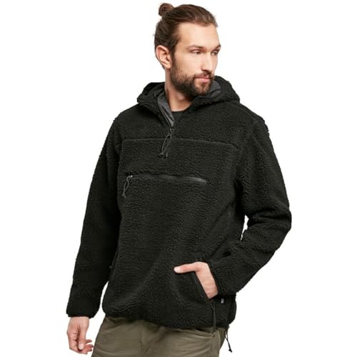 Men's Hooded Fleece Quarter Zip Pullover