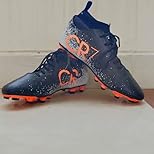 Buy GRAFTEX CR7-JJ Ronaldo Ankle PU Soccer/Football Shoes for Men by Flying High India (Black