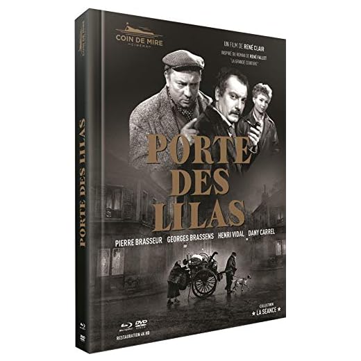 Porte des Lilas [Edition Prestige Limitée Numérotée blu-ray + dvd + livret + photos + affiche] [Digibook - Blu-ray + DVD + Livret]