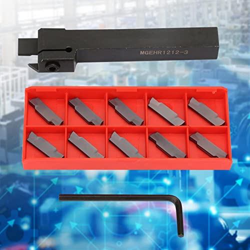 Herramienta Torno MGEHR1212 3 con 10 Insertos miniatura 3