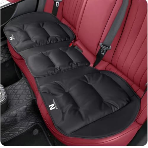 N-BOX custom 車用シートクッション シートカバー シートクッション 耐久性のある質感 車用インテリア 車用ブランドロゴシートクッション 車用シートクッション 運転 オフィス用 家庭用 滑り止め 伸縮性 車用クッション ナッパ 低反発 通気性 滑