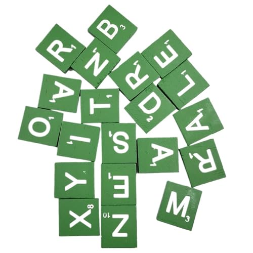 Letras de madera para manualidades 300 piezas miniatura 1