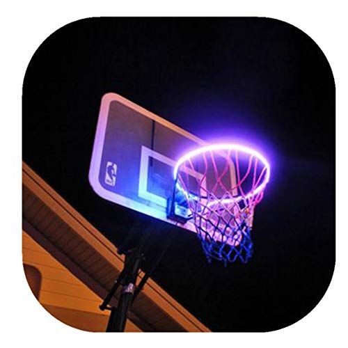 Preisvergleich Produktbild happy event Hoop Light / LED beleuchtete Basketballfelgenbefestigung / Hilft Ihnen, nachts Reifen zu schießen
