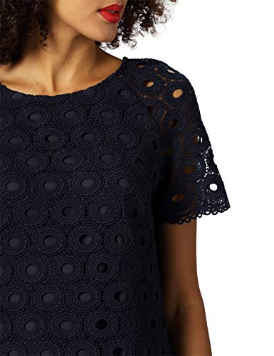 APART Fashion Lace Dress Vestito Elegante, Blu