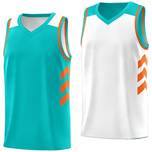 ウェア coast2coast basketball reversible tank Amazon.com: KXK Men's Blank Reversible Basketball Jersey