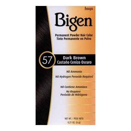 Bigen Powder Hair Color #57 Dark Brown