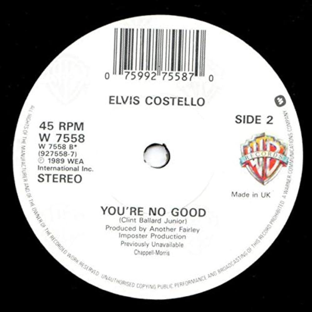 ◾️エルヴィス・コステロ/ヴェロニカ/高音質12インチ45回転盤■ELVIS CO ◾️エルヴィス・コステロ/ヴェロニカ/高音質12インチ45回転盤