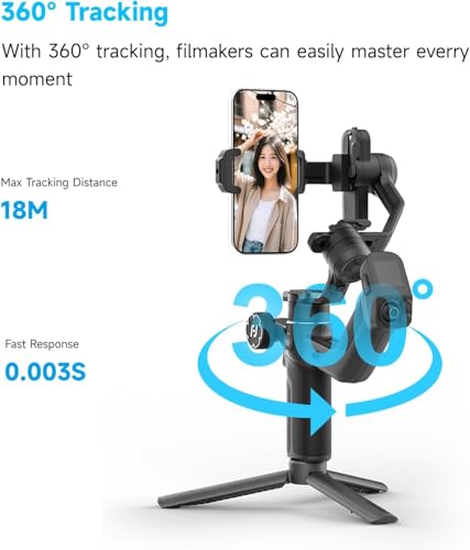 Image of FeiyuTech SCORP Mini-3 All in One 3-Axis Camera Stabilizer,Built-in AI Track Sensor Handheld Gimbal