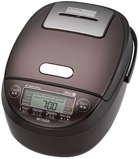 Newly released overseas rice cooker 220V-230V specification Tiger JPK-W18 10.0 cup Pressure IH Earthen pot heat storage coating Made in Japan