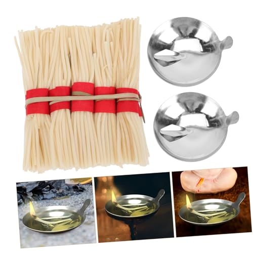 Mechas de Madera para Lámparas de Aceite IMIKEYA miniatura 3