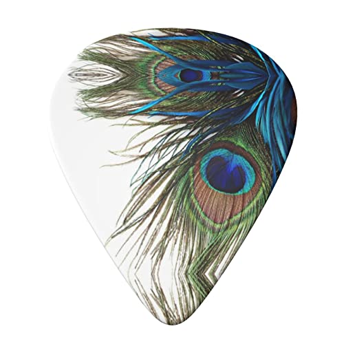 Feather Lot de 6 médiators pour guitare acoustique, guitare électrique, basse, ukulélé – fins, moyens et épais. - Les Beatles, Paul McCartney, John Lennon, RIngo Starr, George Harrison Feather Lot de 6 médiators pour guitare acoustique, guitare électrique, basse, ukulélé – fins, moyens et épais. – Image 4