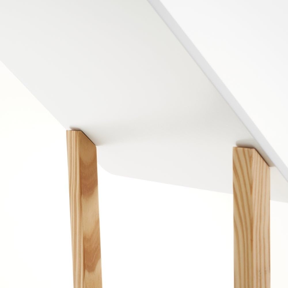 LOLAhome - Estantería Infantil con Forma de casa de Madera de Pino Blanca 79x30x131 cm para Dormitorio. Tiene 3 estantes de Estilo nórdico Que Mantienen el Orden y decoran con Personalidad