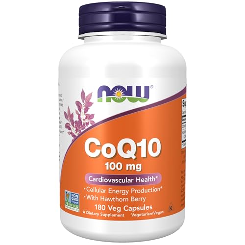 Image of NOW Coq10 100 mg,180 Veg Capsules
