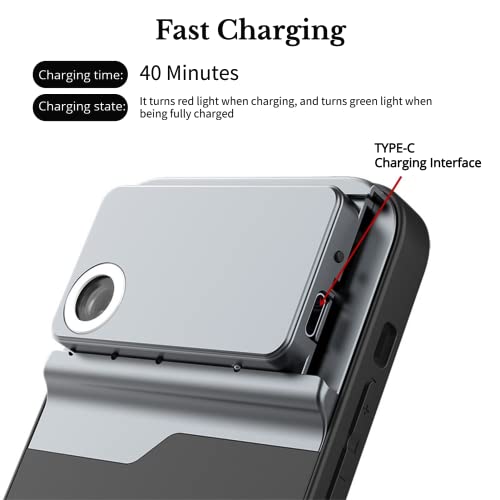 Image of Portable Digital Microscope Camera Attachment for Smartphone - 400x HD Small Mini Phone Microscope Lens for Microworld - Kids & Adults