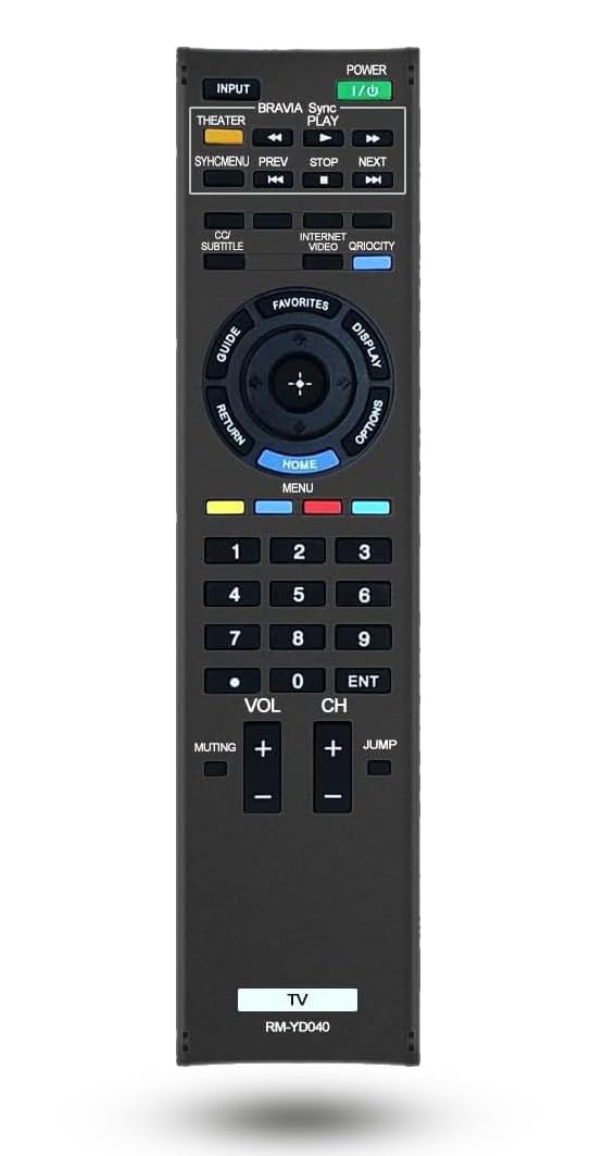 Télécommande Sony RM-YD040 à infrarouge large spectre pour KDL40HX800 - 5