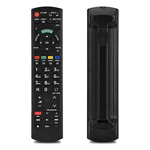 New Remote Control Replacement Smart TV Remote Control Television Controller for Panasonic N2QAYB000487, black