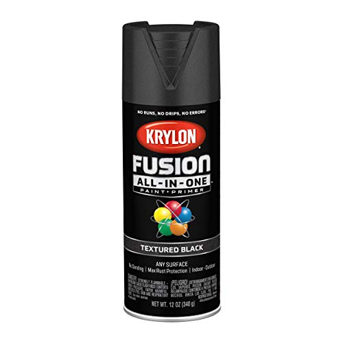 Krylon K02776007 Fusion All-In-One spray-paints, Black