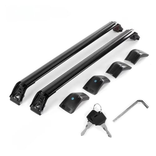 Barras de techo para Mazda CX50 2023-2026 portaequipajes transversal de aluminio negro