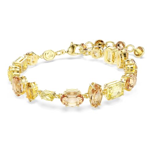 Swarovski Gema Gold parure hypoallergénique qui ne ternit pas pour peaux sensibles
