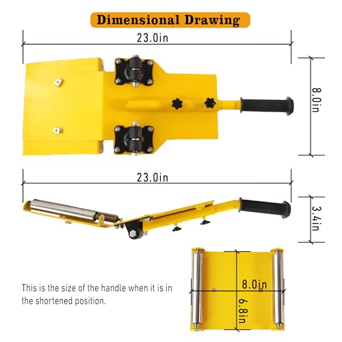 Heavy Duty Tire Lift with Extendable Handle