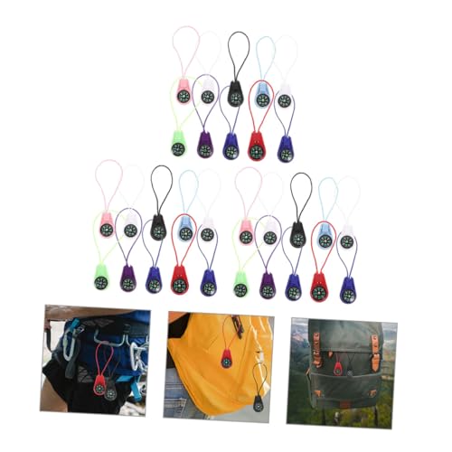 Brújulas mini portátiles YARNOW 30 piezas para camping miniatura 7