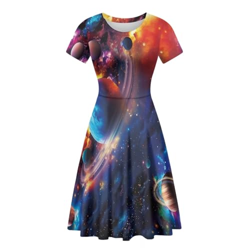 Image of Forchrinse Native Aztec Style Black White Geometric Women's Midi Dress Casual Long Dress Round Neck Swing Dress