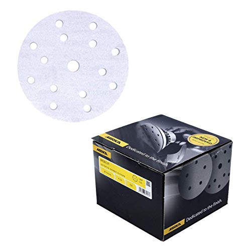 Mirka Basecut 150 mm P150 Grip 15 trous Lot de 100 disques abrasifs