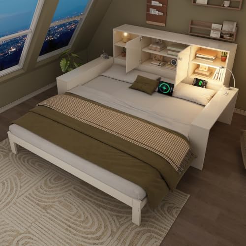 YanguVibes Cama infantil sofá cama 90 x 200 cm, cama nido