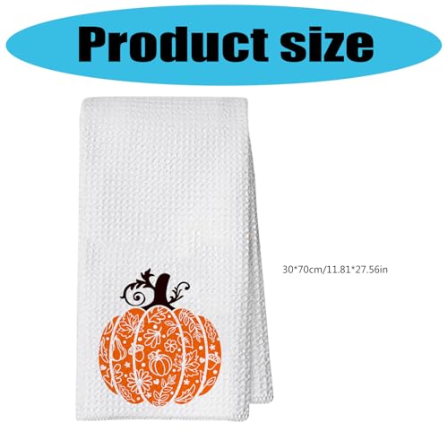 YROHGKPN Toalla de cocina de algodón absorbente estacional para Halloween, casa temporal, vintage, paños de cocina - imagen 7