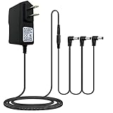 Effects Power Adapter Cord Electric Guitar Power Supply Source Charger Effect Pedal Daisy Chain 9V DC 1A Cord Lead Guitar Instrument Power Splitter Cable 1 to 3 Ways -  EastyGold