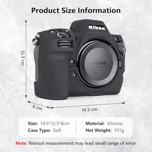 MUZIRI KINOKOO Silicone Case Compatible for Nikon Z8 Digital Camera - Image 3