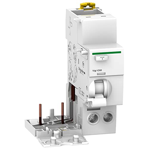 Schneider A9V41225 Bloc différentiel Acti9 Vigi iC60 2P 30mA 25A type AC