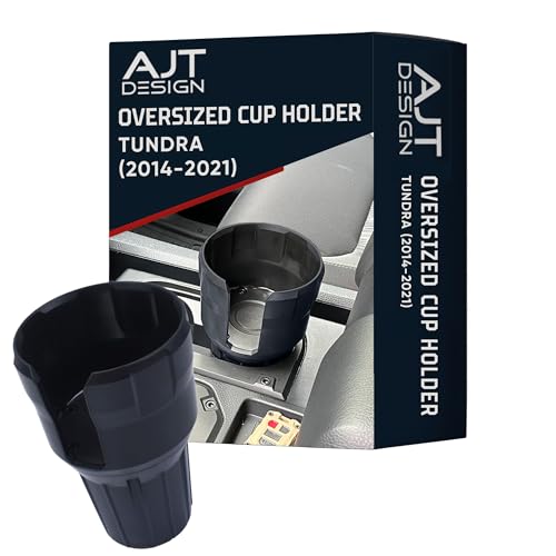 Portavasos sobredimensionado para Tundra 2014-2021 ABS negro miniatura 1