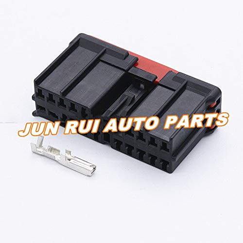 Davitu Cables, Adapters & Sockets - 10Pin auto car wire connector plug black waterproof connectors automotive AMP Tyco 4114013 - (Color Name: 100)