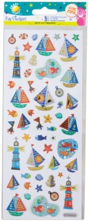 Craft Planet CPT 6561012 Fun Stickers-Love Hearts, Assorted