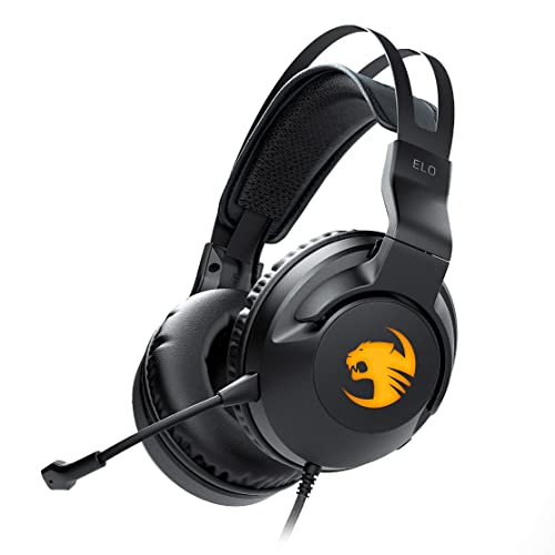 ヘッドホン ROCCAT ROC-14-130-02 Amazon.co.jp: ROCCAT ゲーミングヘッドセット Elo 7.1 USB 有線
