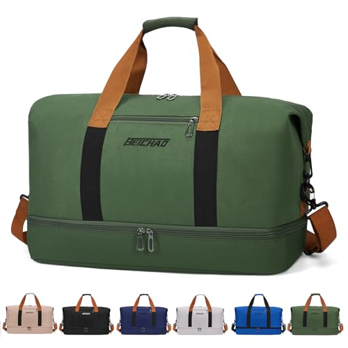 Sporttasche Damen Reisetasche Herren, Sporttaschen mit Schuhfach &...