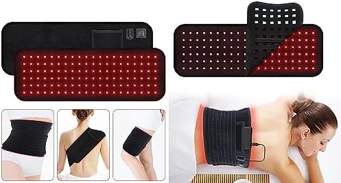 Red Light Therapy Belt LED Infrared Red Light Therapy Wrap- Rapid Recovery, Inflammation, Muscle & Joints, Sciatica Fast Pain Relief – Flexible & Portable -Helps Body Sculpting Loss Excess Fat Red Light Therapy Belt LED Infrared Red Light Therapy Wrap- Rapid Recovery, Inflammation, Muscle & Joints, Sciatica Fast Pain Relief – Flexible & Portable -Helps Body Sculpting Loss Excess Fat