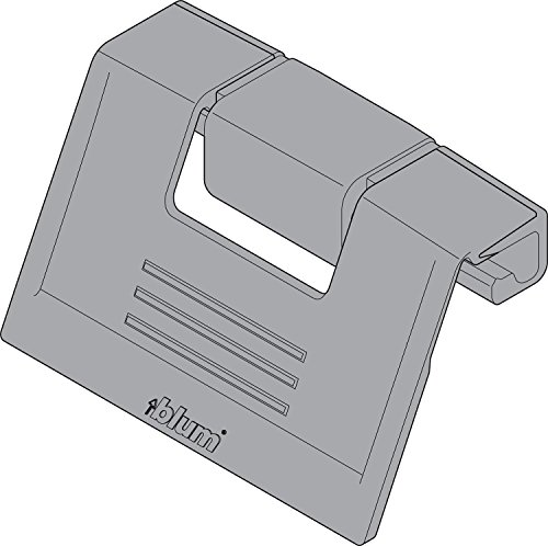 Preisvergleich Produktbild RONIN FURNITURE FITTINGS® BLUM Griff für Innenschubkasten TANDEMBOX antaro / Intivo, seidenweiss ZIF.80M5