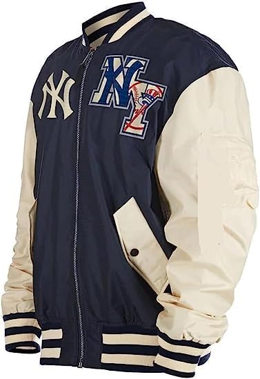 Mens Basketball NY Yanks Bomber Jacket MA-1 Baseball League Vintage New York Varsity Polyester Jacket Varsity Jacket For Men4