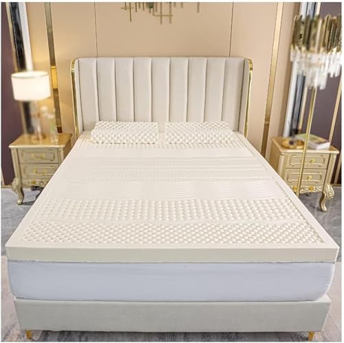 Surmatelas en latex naturel thermorégulateur contre la chaleur nocturne