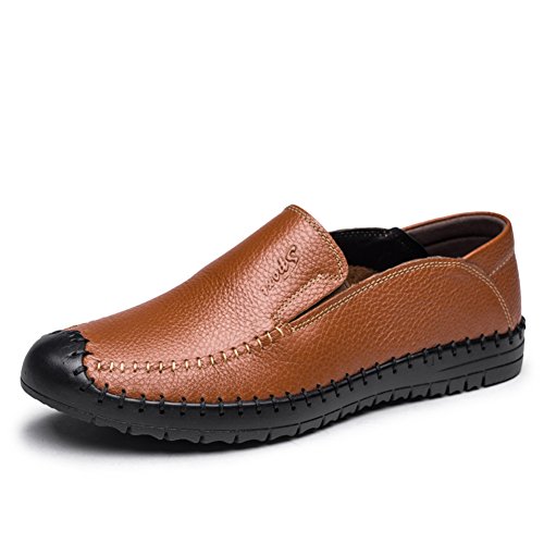 Chaussures en cuir véritable coupe basse style Angleterre homme